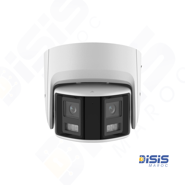 Hikvision DS‑2CD2366G2P‑ISU/SL – Caméra Turret 6 MP panoramique 180°
