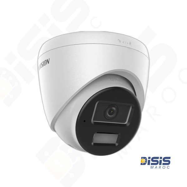 Camera IP (Ligne1)  8MP Hybrid-light+Two way audio Dome DS-2CD1383G2-LIUF-SL