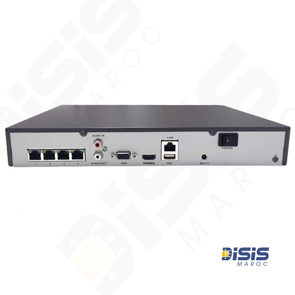 HIKVISION NVR DS-7604NI-Q1/4P ENREGISTREUR VIDÉO SUR RÉSEAU