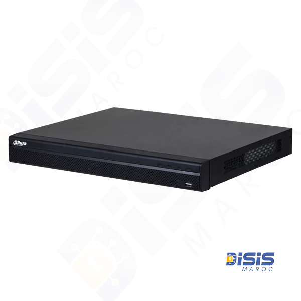 Enregistreur Vidéo Réseau 8 canaux, 8 ports PoE, support 4K