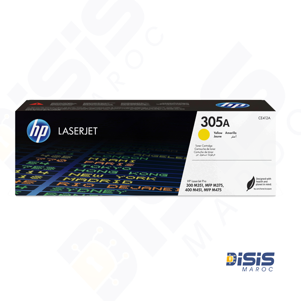 TONER HP ORIGINAL 305A JAUNE