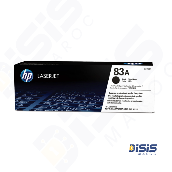 TONER HP ORIGINAL 83A NOIR