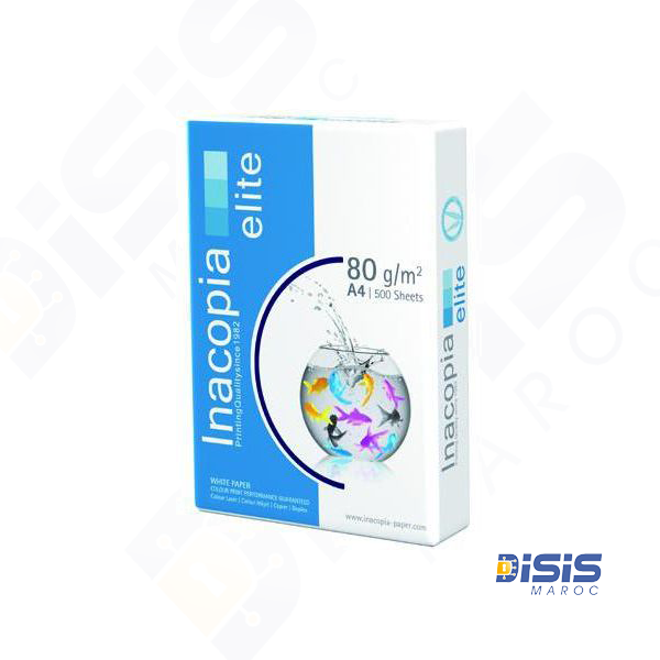 Ramette Inacopia A4 80 g/m² – 500 feuilles extra‑blanc