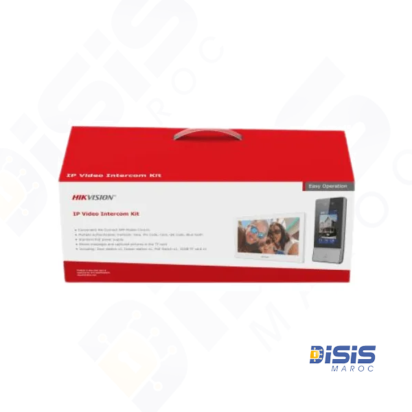 Kit Interphone Vidéo IP Hikvision