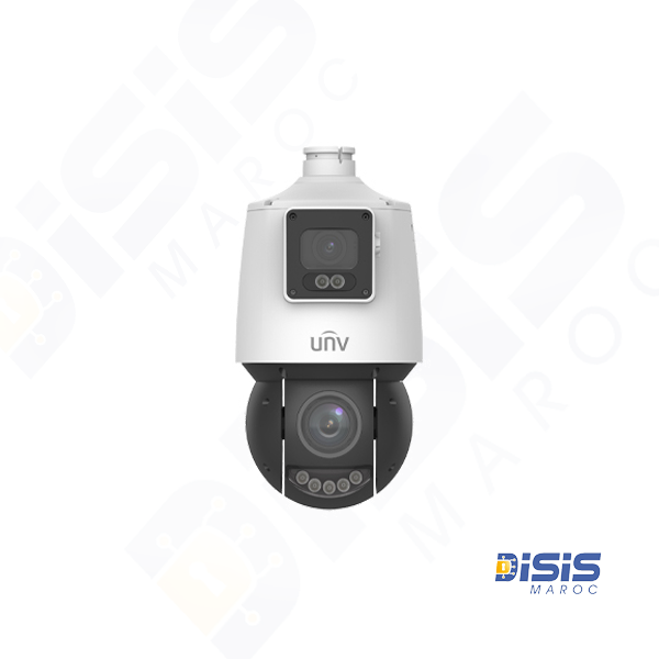Caméra PTZ Uniview IPC94144SFW-X25-F40C – 4MP + 4MP, Zoom optique 25x, Vision nocturne, Audio bidirectionnel