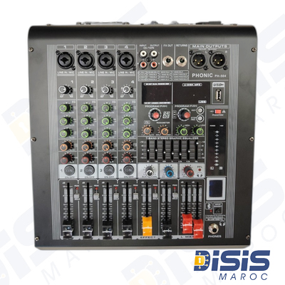 TABLE DE MIXAGE PHONIC PH504  300W image 2