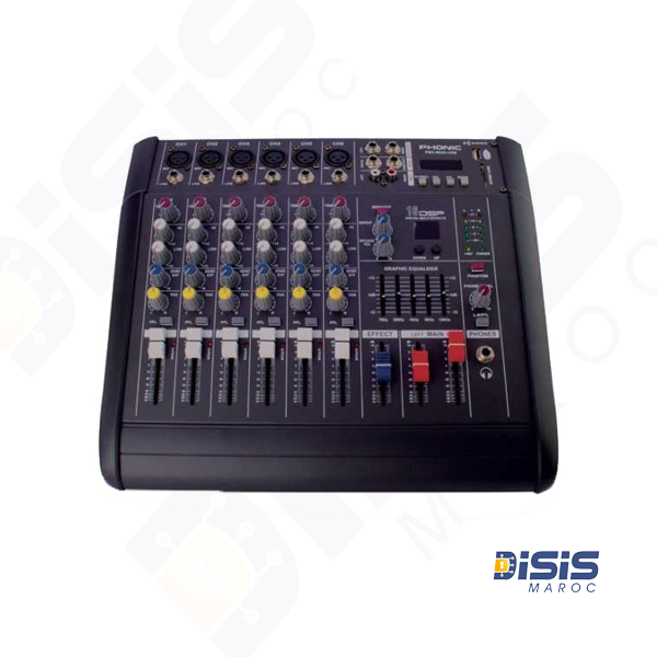TABLE MIXAGE   PMX-612D 2X250W