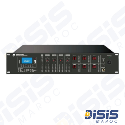 Amplie Audio Matrix CMX PA-6120MX BT*Usb*Fm 6Z 6*120W