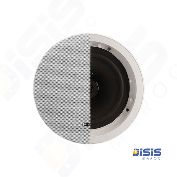 Haut-parleur de plafond coaxial 8" D-DSP5012 – Son clair et design discret