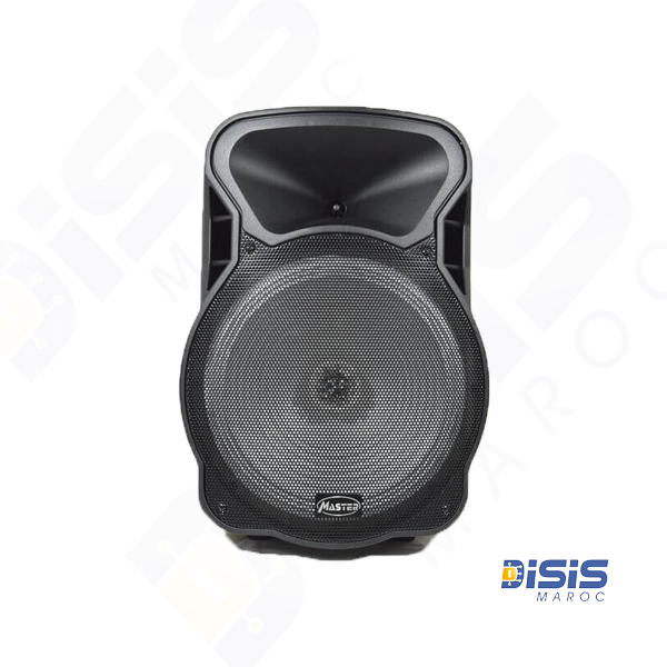 Master A15‑2 – Sono portable rechargeable 15″ 150 W avec USB, SD, FM, Bluetooth