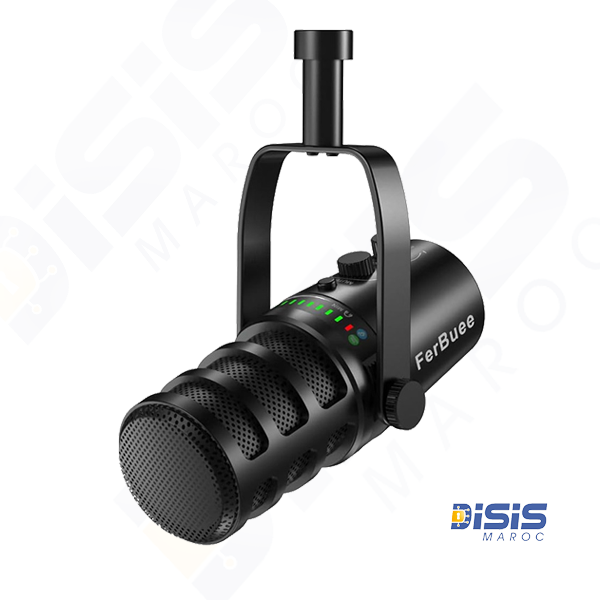 MICROPHONE USB DYNAMIQUE AVEC STAND