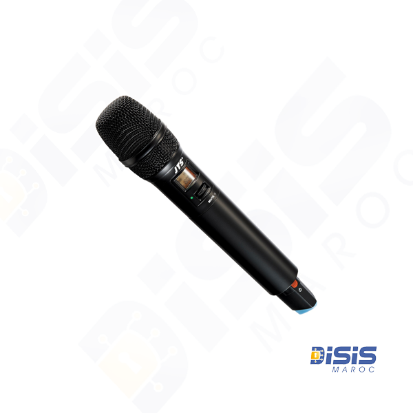 Microphone UHF JTS RU‑8011DT avec émetteur main RU‑850THT – système sans-fil PLL diversifié