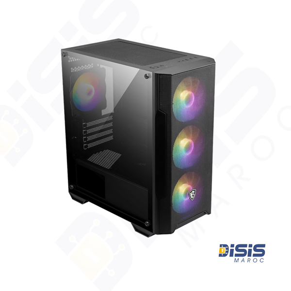 Boîtier PC Gaming MSI MAG FORGE M100A (306-7G20A21-809)