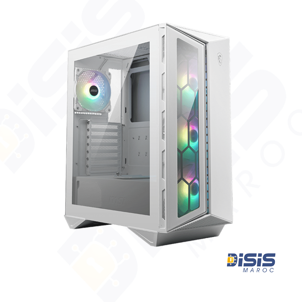 Boîtier PC Gaming MSI MPG GUNGNIR 110R WHITE (306-7G10W21-W57)
